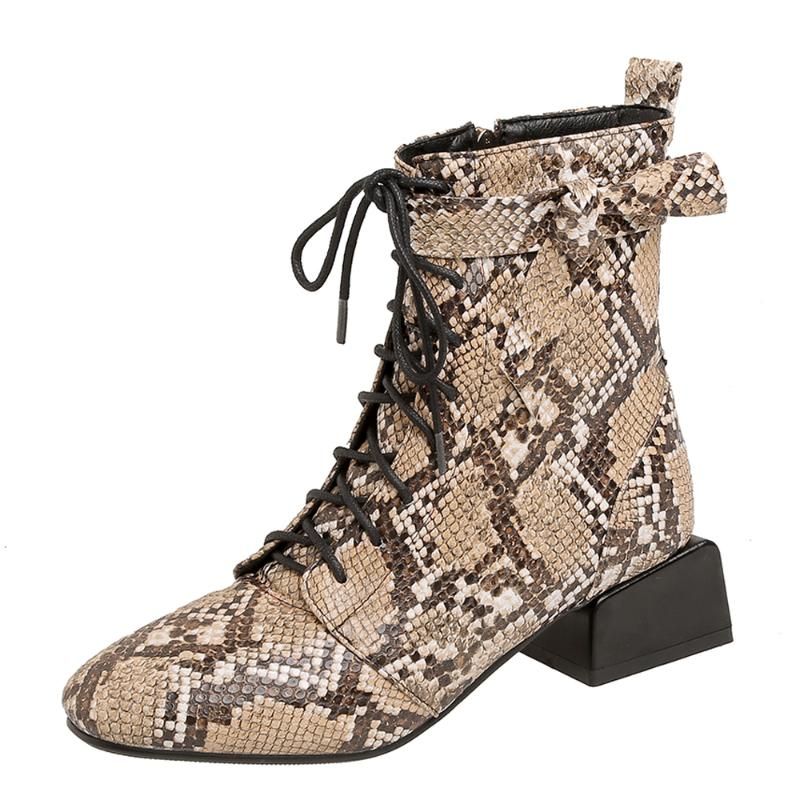 yellow snakeskin ankle boots