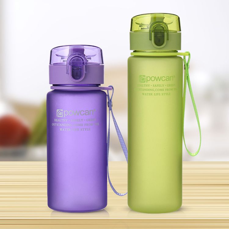 Fashional BPA Free Children Bottles School Frosted Large Capacity