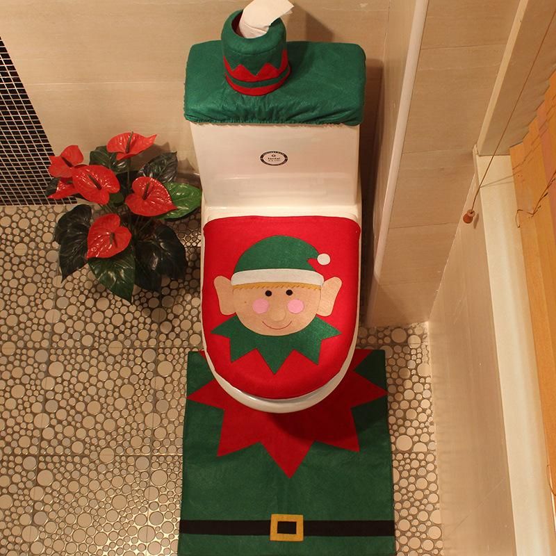 La Navidad tapa de inodoro referencia inodoros klodeckelbezug toilettendeckelbezug 