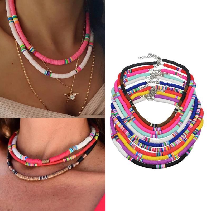 Collares Coreana Moda Rhinestone Rainbow Colgante Colgante para Mujer Gargantilla Collares Coreana Moda Rhinestone Rainbow Colgante Colgante para Mujer Gargantilla