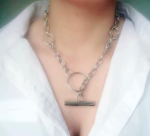 ARGENT T CHOKER