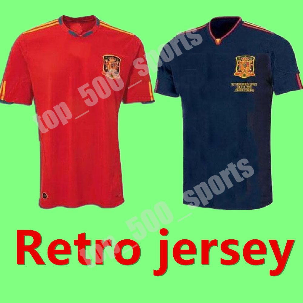 spain 2010 world cup jersey