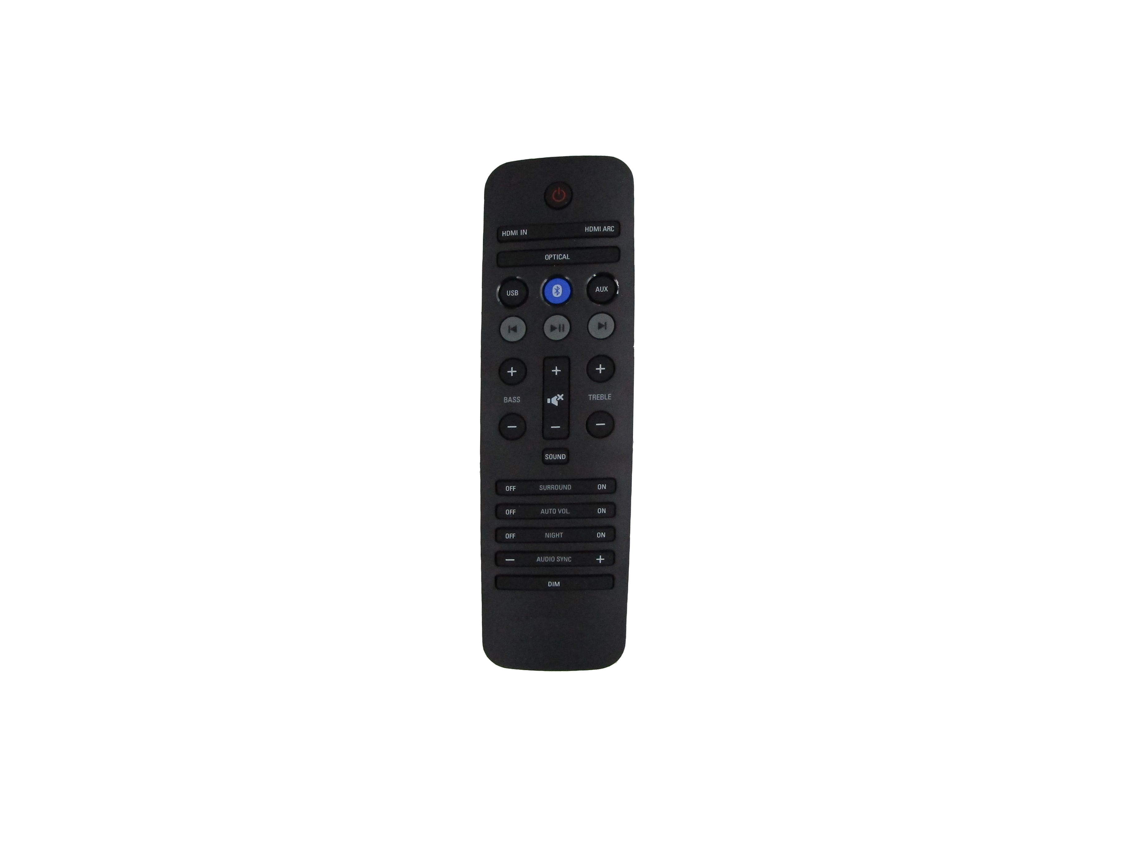 skylle Legepladsudstyr Biprodukt Remote Control For Philips HTL5140 HTL5140B/12 HTL5145B/12 HTL6140  HTL6140B/12 HTL6145C HTL6145C/12 Bluetooth Soundbar Speaker System