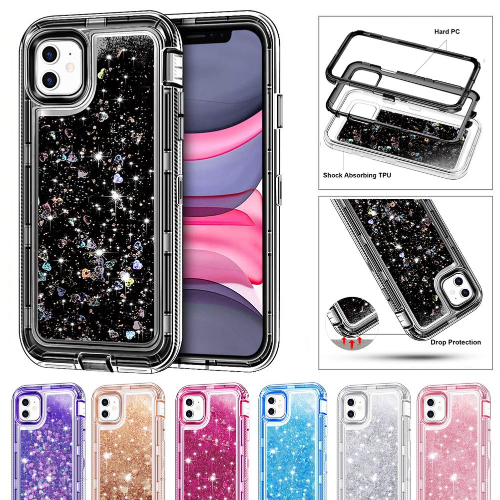 For IPhone 12 11 Pro Max X/Xs Max Xr 6 7 8 Plus Hybrid ...