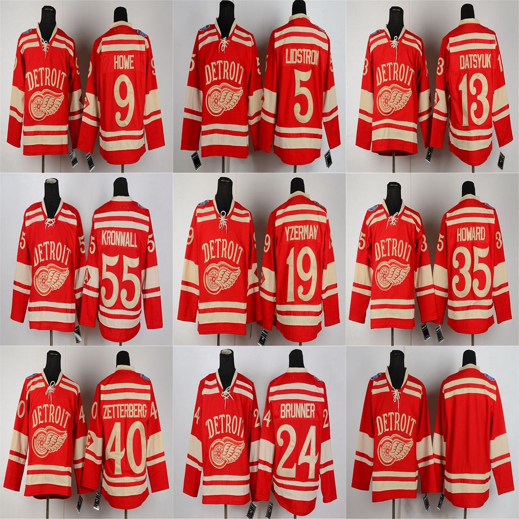 gordie howe red wings jersey