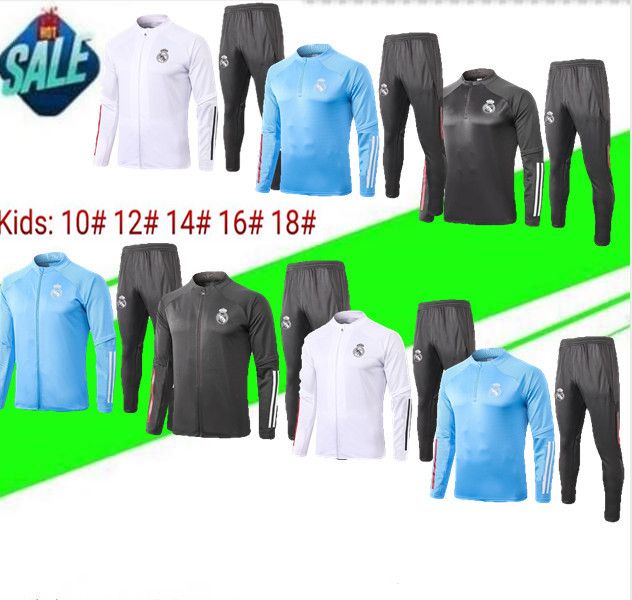 kids real madrid tracksuit