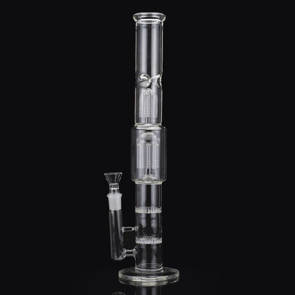 2021 17inch Tall Big Glass Bong 8 Arm Tree Perc