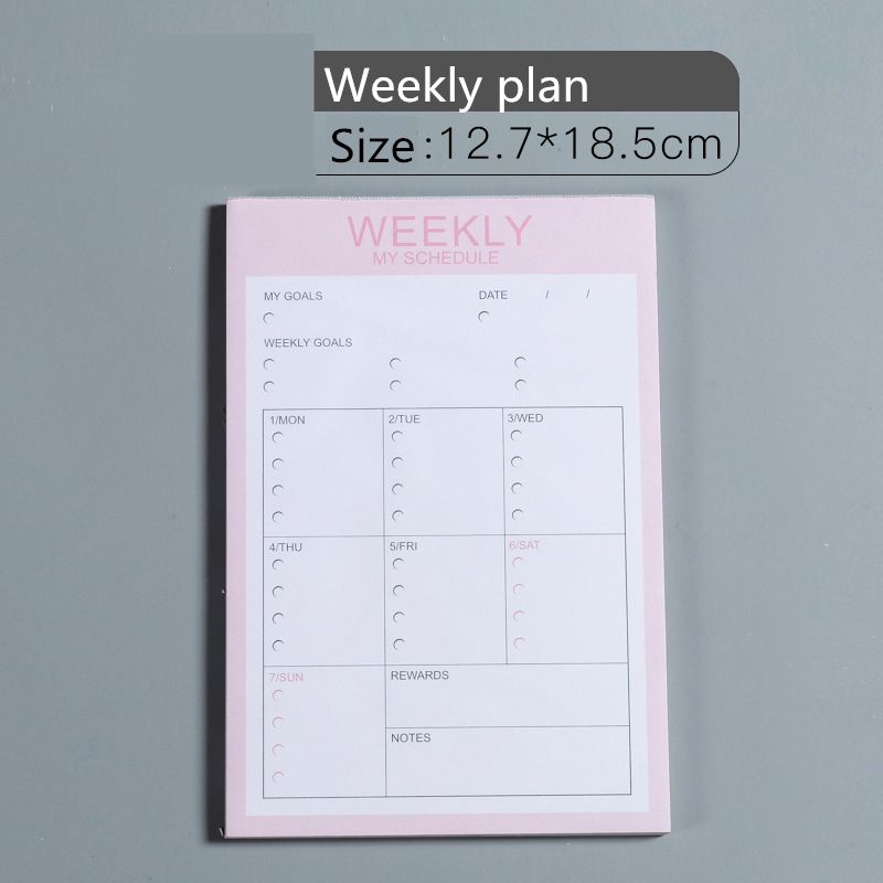 Semanal plan de pink2