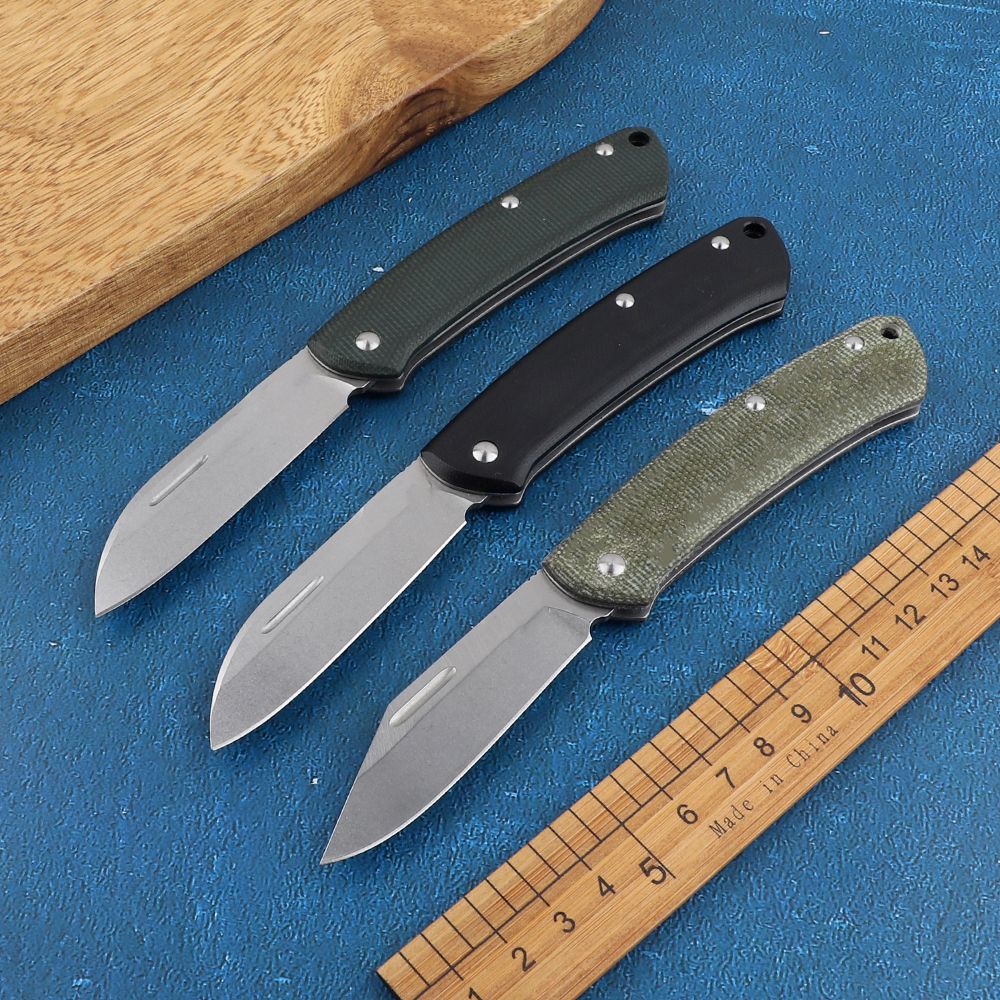 Benchmade BM 319 Folding Knife S30V G10 Linen Field Survival Tool