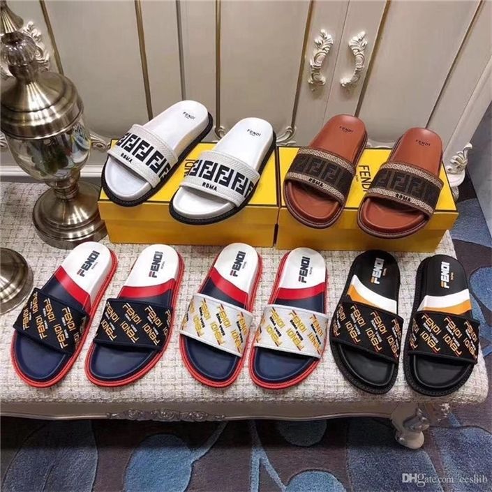 branded sliders womens