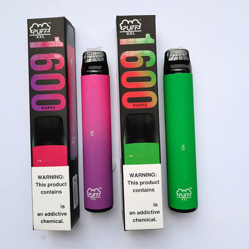 2020 Newest Puff XXL Plus Disposable Vape 1600+ Puffs