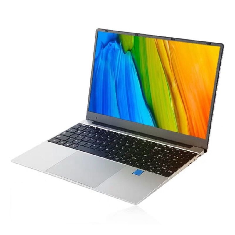 Cheap Laptop 15.6 Inch 8G RAM 128GB SSD Portable Ultra Thin Laptop Quad