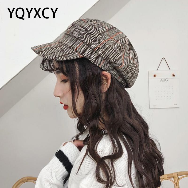 21 Newsboy Cap Men Women Beret Plaid Octagonal Hats For Women Autumn Winter Casual Painter Beret Toucas Vintage Plaid Flat Cap From Heheda1 28 09 Dhgate Com 21 Newsboy Cap Men Women Beret Plaid Octagonal Hats For Women Autumn Winter Casual Painter Beret Toucas Vintage Plaid Flat Cap From Heheda1 28 09 Dhgate Com