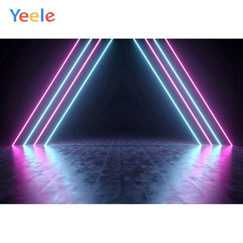 Background Material Yeele Laser Light Line Stage Party Dancing Bar Cool  Pography Backdrops Pographic Backgrounds Personalized For Po Studio
