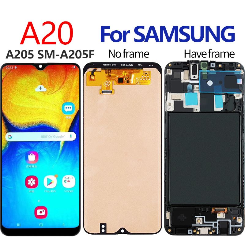 samsung a20 display touch