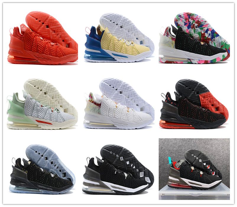 Compre Lebron James Gang 18 Oreo Futuro Homens Mulheres Tênis De Basquete Jade Branco Preto Rosa Malha 18s Mens Designer Sports Sneaker Com Caixa De Nike_jordan_shoes, $601,82 | Pt.Dhgate.Com