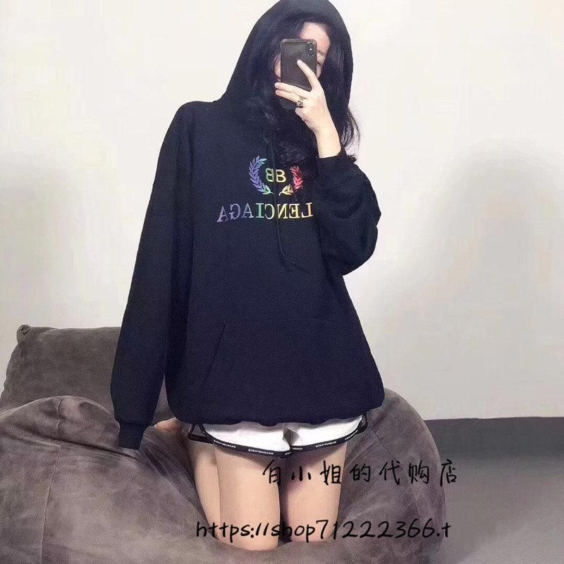 aprender Caso Wardian Felicidades Balenciaga nuevo jersey casuales para hombre Sudadera con capucha patrón  impreso de alta calidad para los hombres más colores tamaño S-5XL