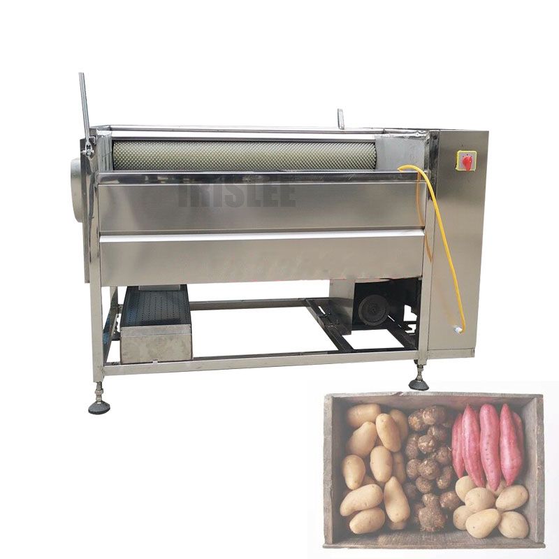 2020 Automatic Fruit And Vegetable Cleaning And Peeling Machine Potato