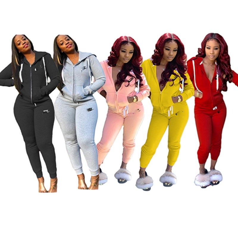 jogger and sweatshirt set womens