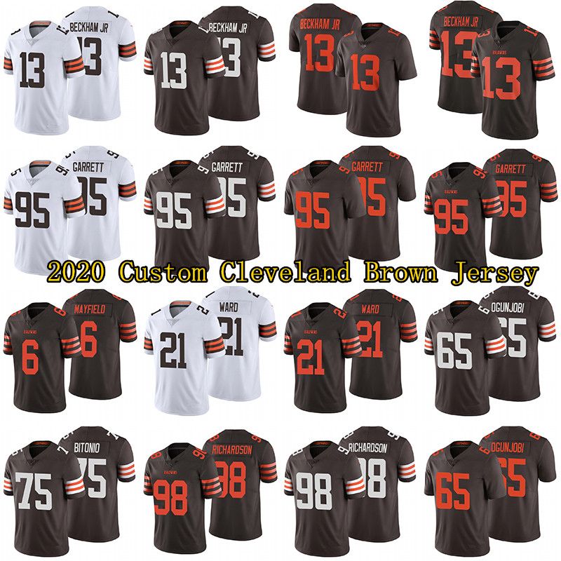 custom cleveland browns jersey