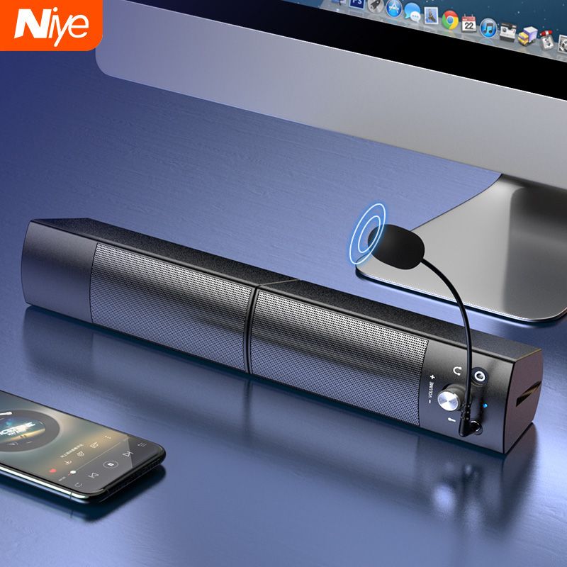 computer soundbar with subwoofer