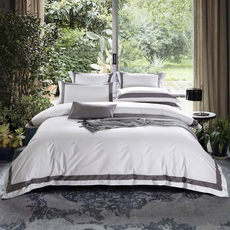 Svetanya Hotel Bedding Set White Cotton Linens Sheet Pillowcase Quilt Cover Sets Queen King Super Size From Gor2don 121 22 Dhgate Com Svetanya Hotel Bedding Set White Cotton, Hotel Bedding Sets Super King