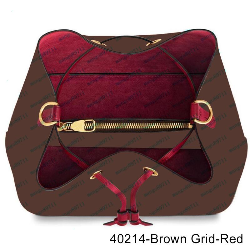 40213-Brown Grid-Red-box