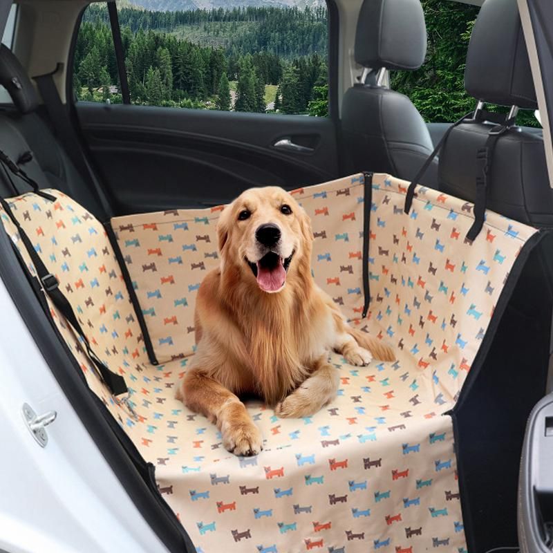 Dog Car Seat Cover Waterproof Dog Car Seat Protector Pet Car Hammock Pet  Rear Seat Car Mat - Temu