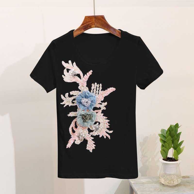 검은 색 Tshirts