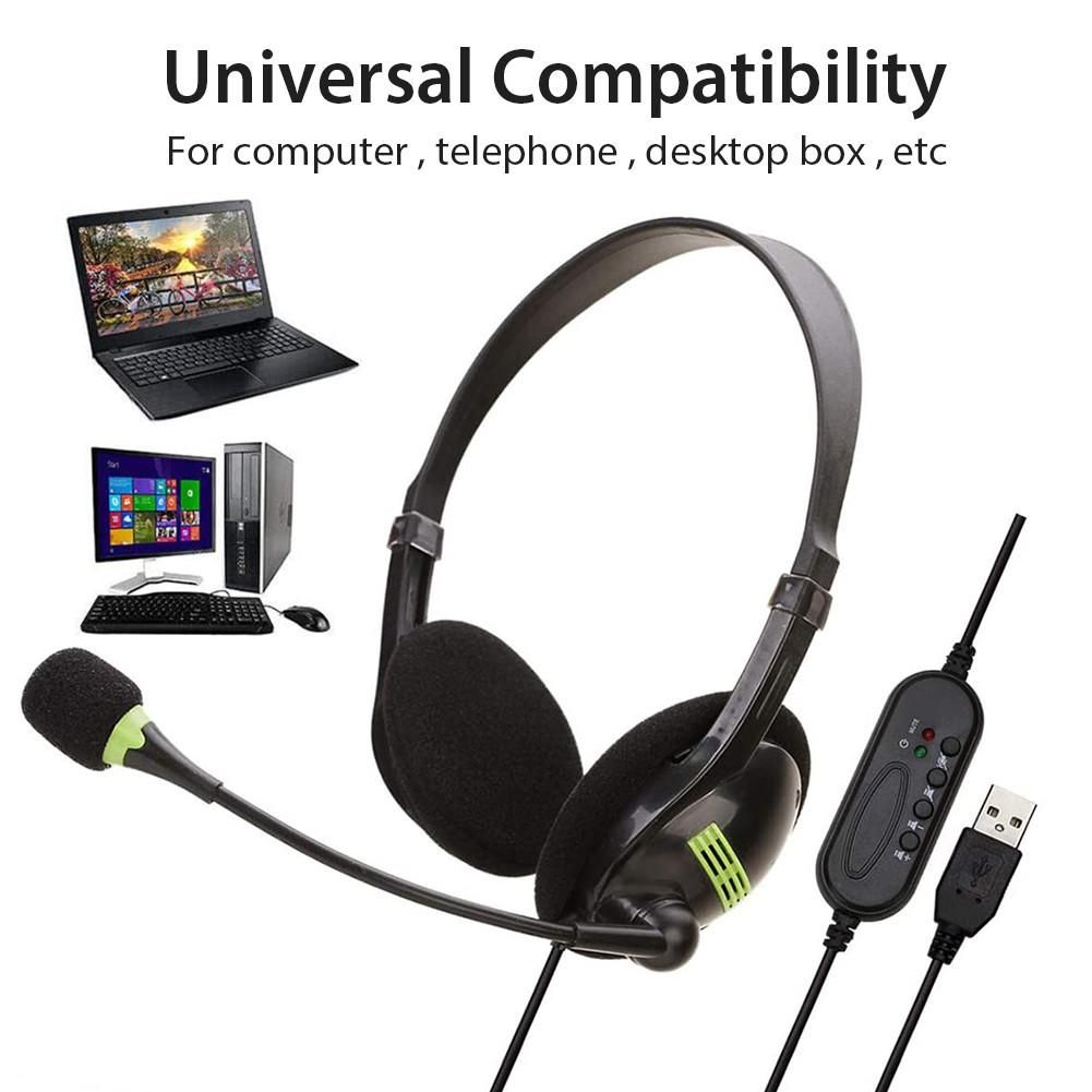 headset with microphone for desktop