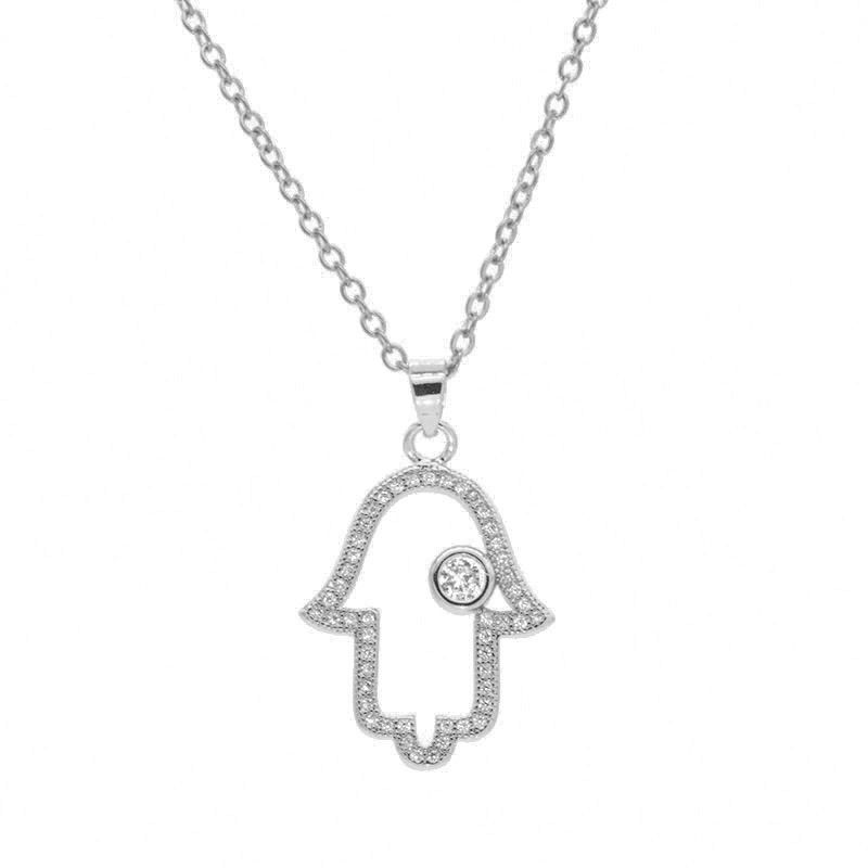 Or blanc Necklace5