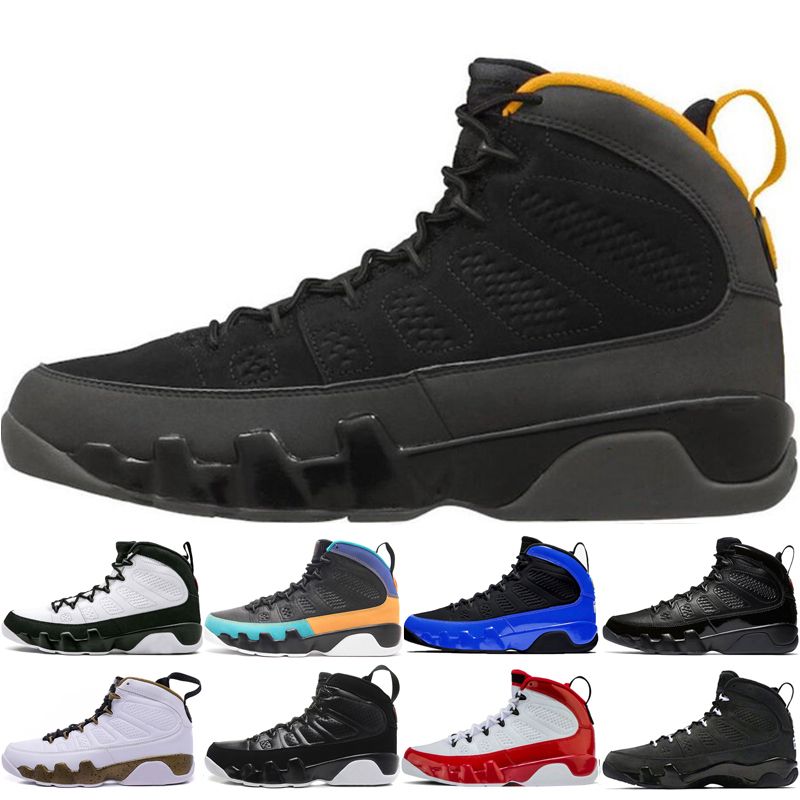 9 9s Men Basketball Shoes University 
