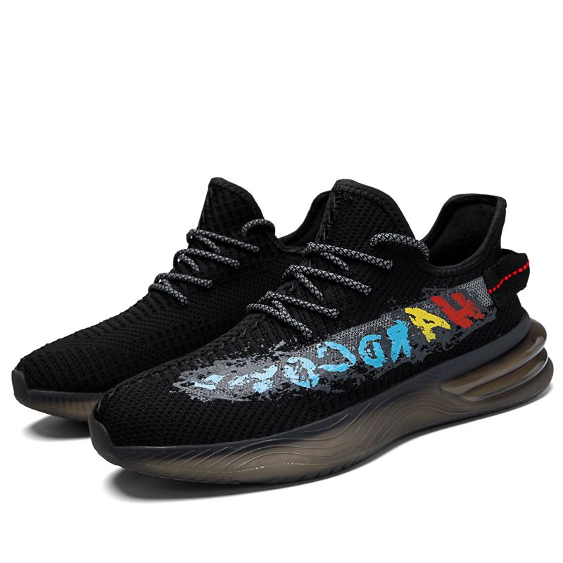 comfortable black tennis shoes