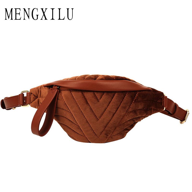velour fanny pack