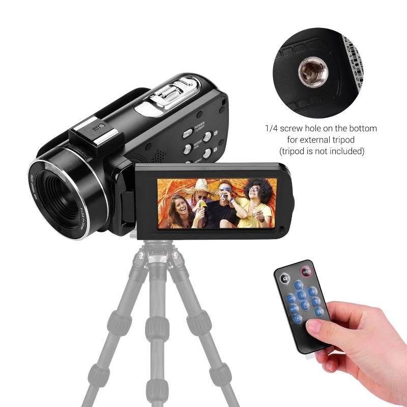 Camara de Video Professional 4k 18X Vlogging IPS 48MP 3.0