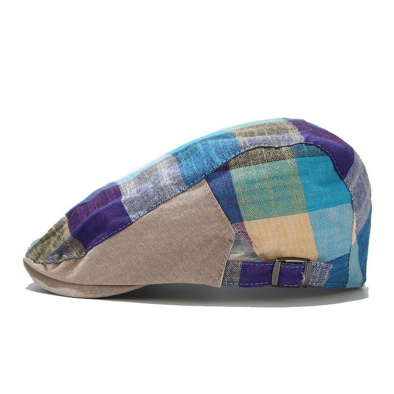 kleur blauwe plaid