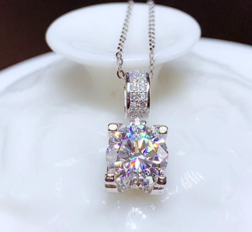 moissanite diamond chain