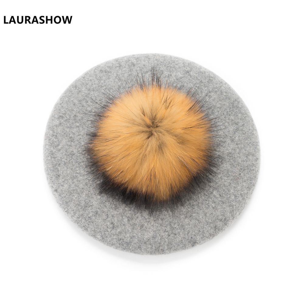 13cm natuurlijke pompom