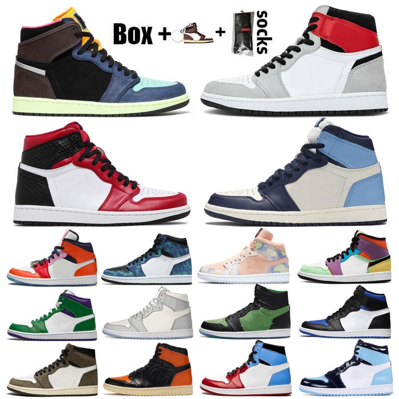 2020 New Jumpman 1 Men Women Basketball Shoes 1s Smoke