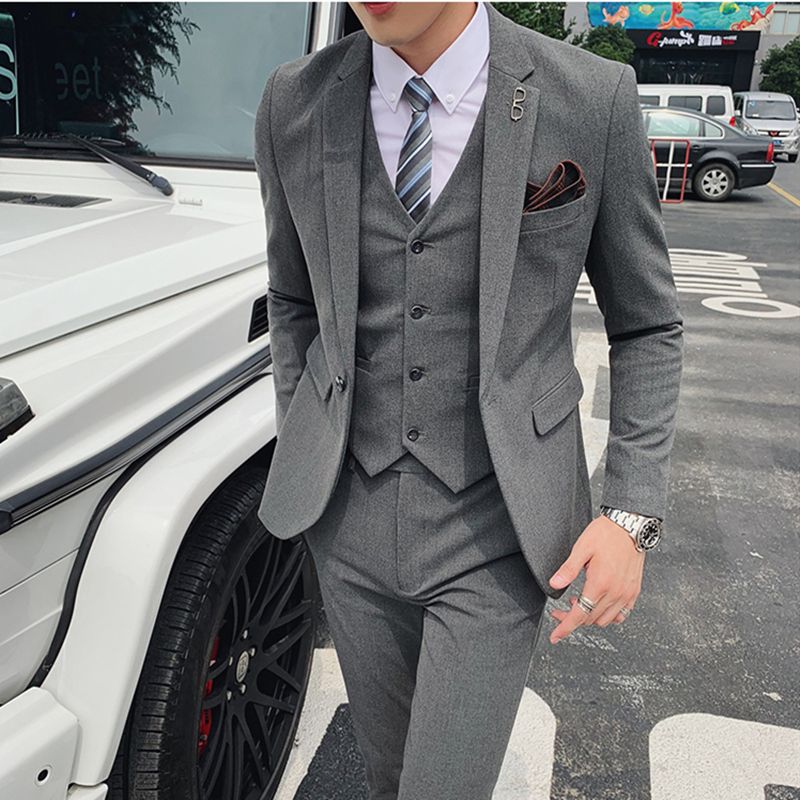Compra Trajes Para Hombres Blazers Trajes, Vestidos Pequeños, Vestidos  Profesionales Para Jóvenes Hombres Con Pantalones Barato | Entrega Rápida Y  Calidad | Es.Dhgate