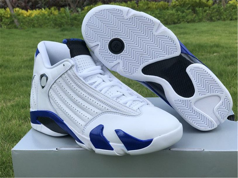 white blue 14s