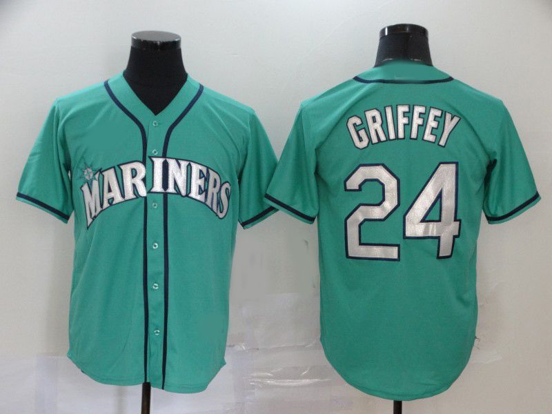 Seattle Mariners Ken Griffey Jr. #24 2020 Mlb Green Jersey - Bluefink