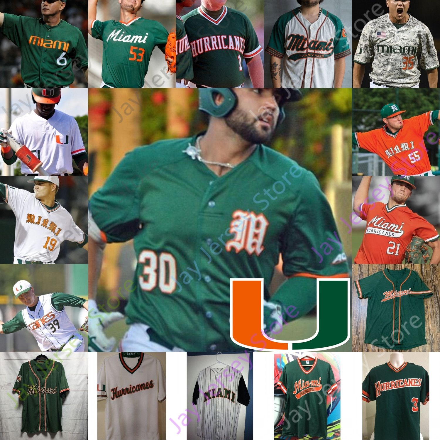 miami hurricanes cycling jersey