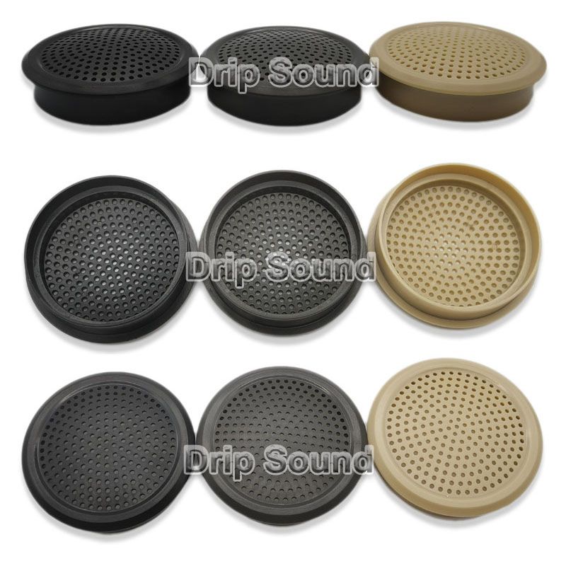 2pcs 1.5"inch Car Tweeter Decorative circle speaker grille protection net cover 