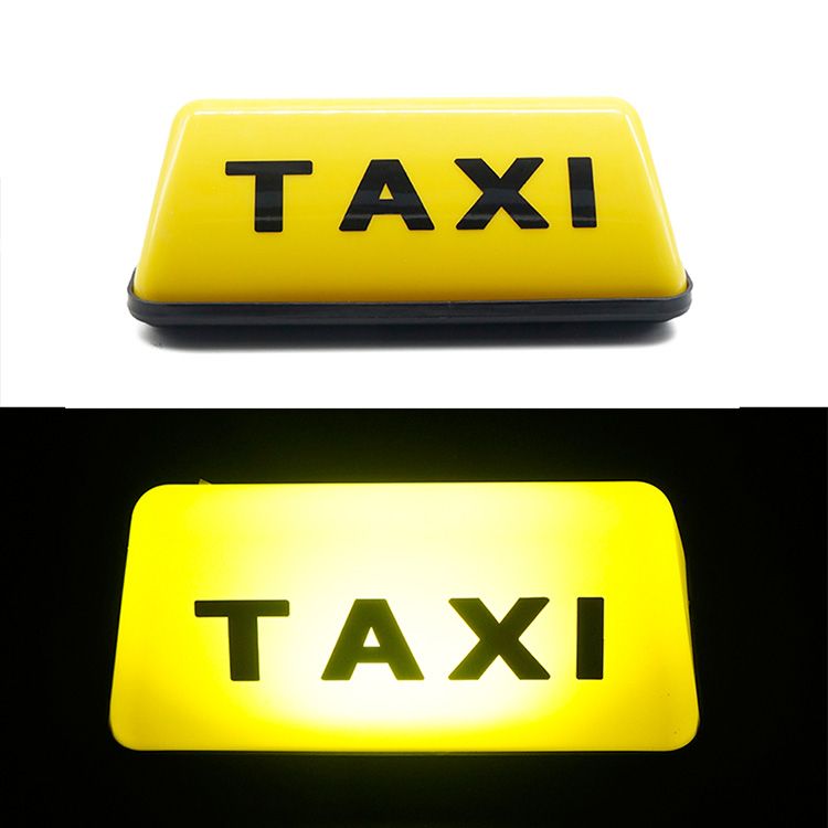 1 PC أصفر TAXI