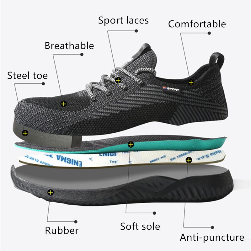 most breathable safety shoes