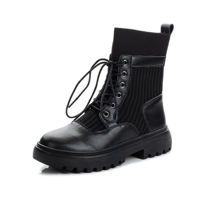 waterproof black booties