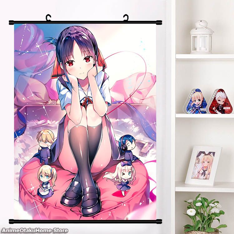 Wholesale Best Quality Quantity Paintings Anime Kaguya Sama Love Is War Season 2 Shinomiya Kaguya Wall Scroll Mural Poster Hanging Home Decor Collection And Paintings Dhgate Com