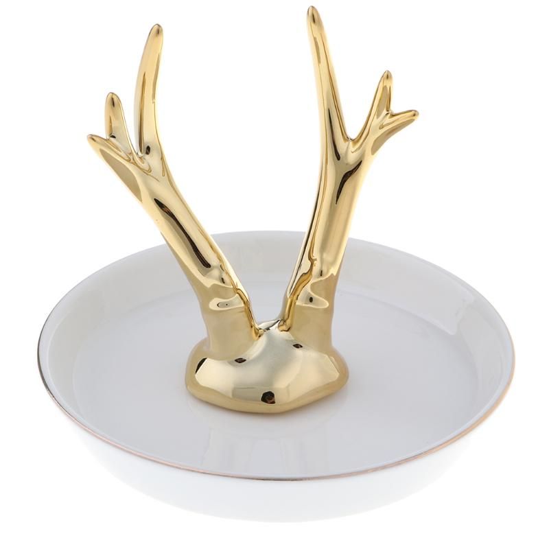 China White Dish Antlers