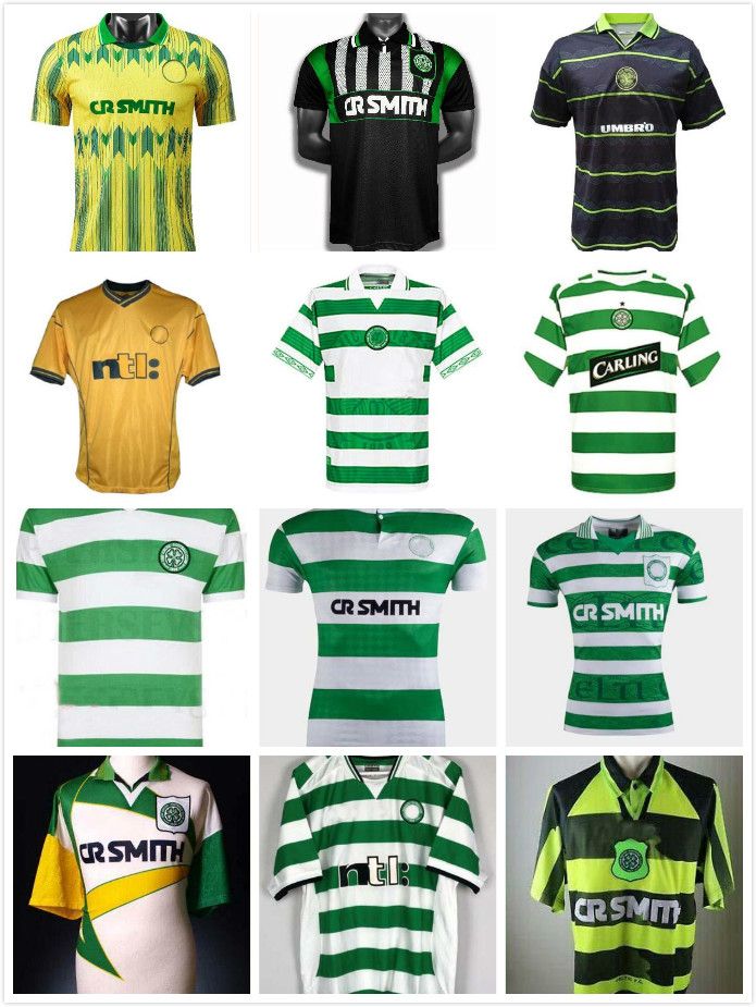 Wholesale Soccer Jerseys Retro Celtic Larsson Nakamura Classic